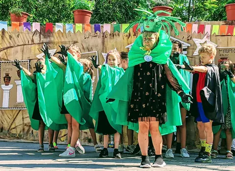 Tabăra cu sejur de zi „Da Vinci Camp" - V, iulie 2021 — fotografia 3