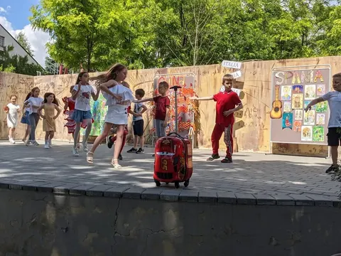 Tabăra cu sejur de zi „Da Vinci Camp" - I, iunie 2021 — fotografia 3