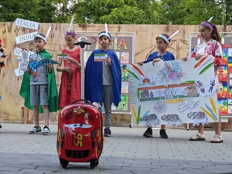 Tabăra cu sejur de zi „Da Vinci Camp" - I, iunie 2021 — fotografia 8