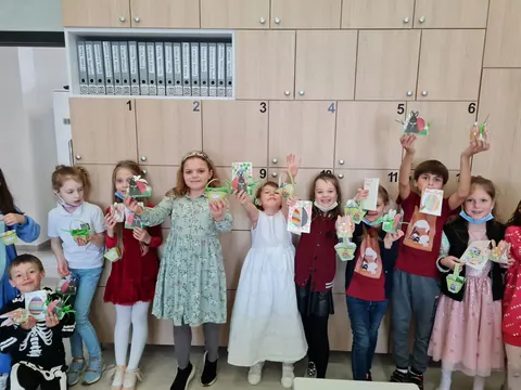 Proiect transdisciplinar: „Cursa Iepurașului de Paști”, aprilie 2021 — fotografia 4