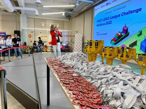 FINALA competiției de robotică: „FIRST LEGO LEAGUE CHALLENGE MOLDOVA 2022”, mai 2022 — fotografia 3