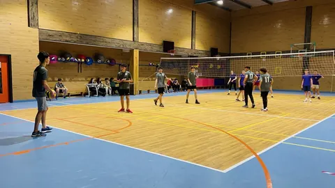 Campania ,,Să creștem fără violență”. Domeniul de activitate Sport, meci amical de volei, 28.11.2023 🏐🏐🏐 — fotografia 6
