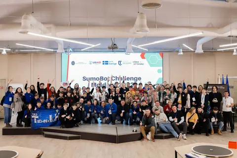 Concursul SumoBot Challenge Moldova 2022 — fotografia 5