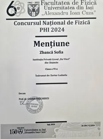Rezultate școlare: concursul PHI, organizat de Facultatea de Fizică a Universității Alexandru Ioan Cuza” din Iași — fotografia 5
