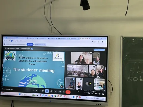 eTwinning “STEM Explorers: Innovative Solutions for a Sustainable Future”, mai 2025 — fotografia 5
